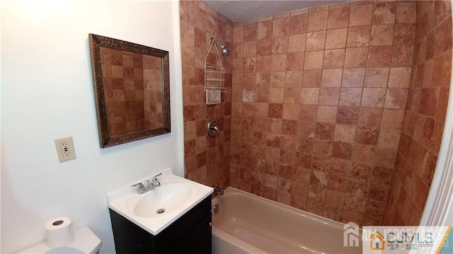 19 Haag St, Sayreville, NJ 08872 - bathroom with vanity and  shower combination