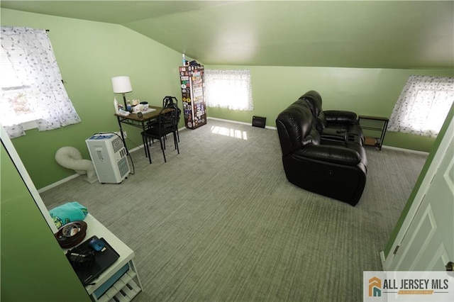 313 Demorest Ave, Avenel, NJ 07001 - carpeted office space with vaulted ceiling and healthy amount of natural light