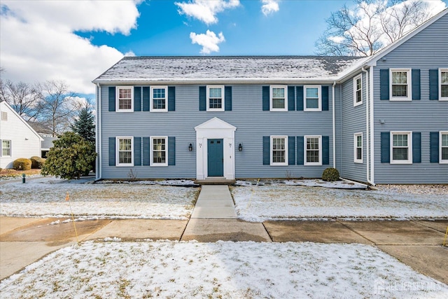 view of colonial-style house