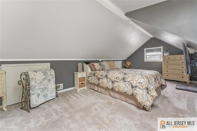 111 E 5th Ave, Port Reading, NJ 07064 - bedroom featuring carpet flooring and lofted ceiling