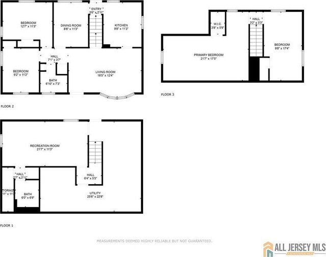 111 E 5th Ave, Port Reading, NJ 07064 - floor plan / room layout