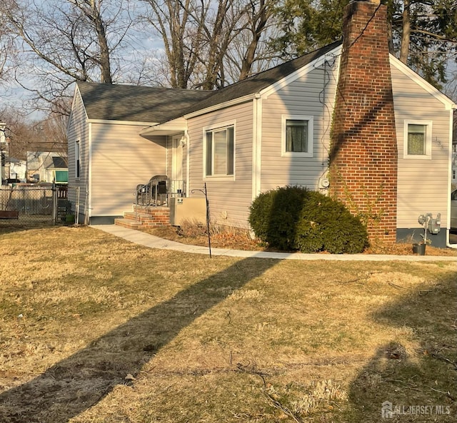 131 Berkeley Ter, Plainfield, NJ 07062 - view of side of property featuring a chimney