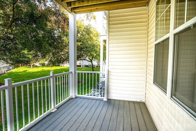 78 Central Ave Unit 49, Metuchen, NJ 08840 - wooden porch featuring a yard
