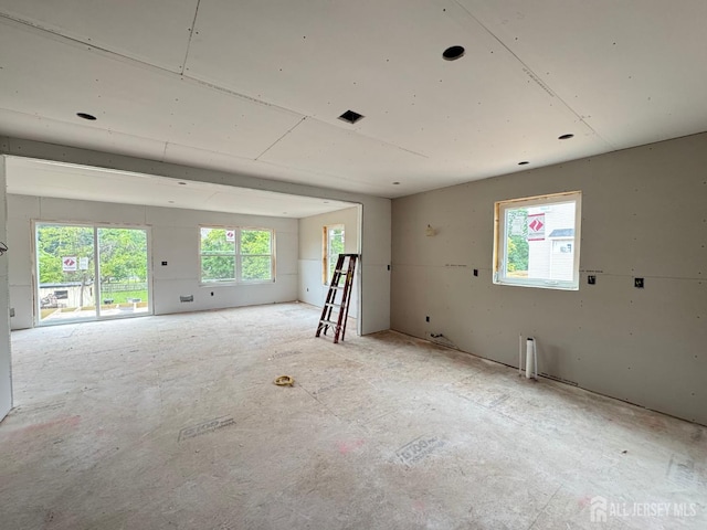view of empty room