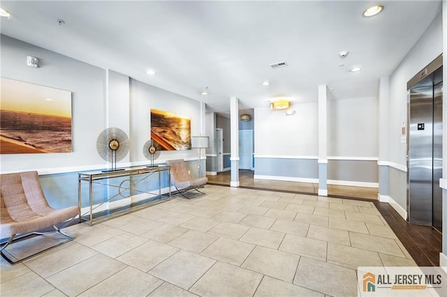 448 Tower Blvd Unit 448, Piscataway, NJ 08854 - community lobby featuring recessed lighting