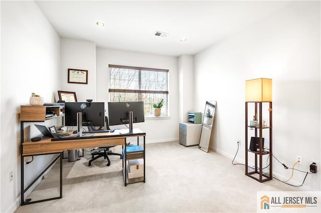 448 Tower Blvd Unit 448, Piscataway, NJ 08854 - home office featuring light colored carpet and baseboards