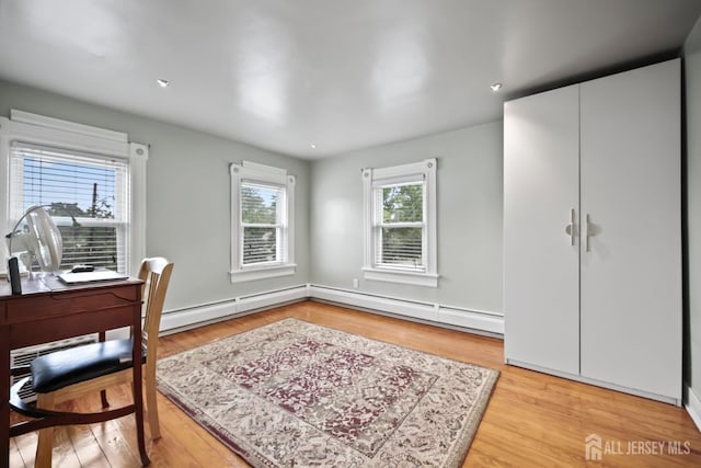 365 E John St, South Amboy, NJ 08879 - office space featuring light wood-style flooring and baseboard heating