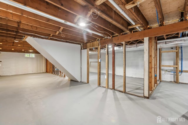 244 Lloyd Rd, Matawan, NJ 07747 - below grade area featuring stairway