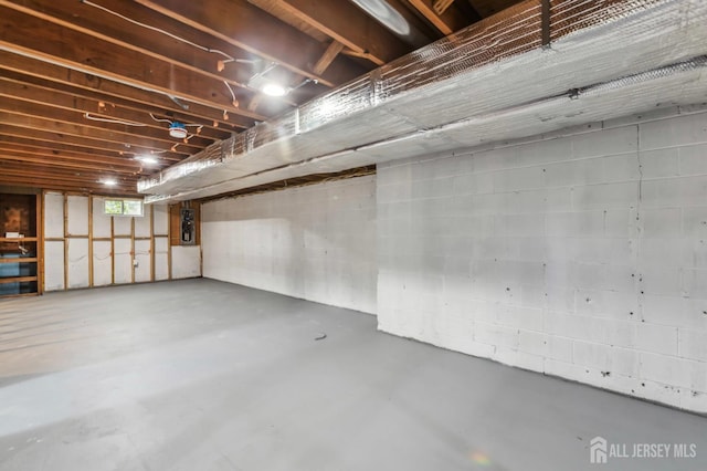 244 Lloyd Rd, Matawan, NJ 07747 - basement featuring concrete block wall
