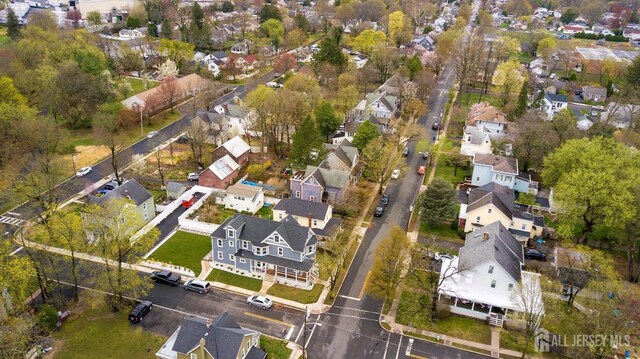 birds eye view of property featuring a residential view