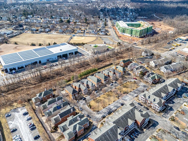 birds eye view of property featuring a residential view