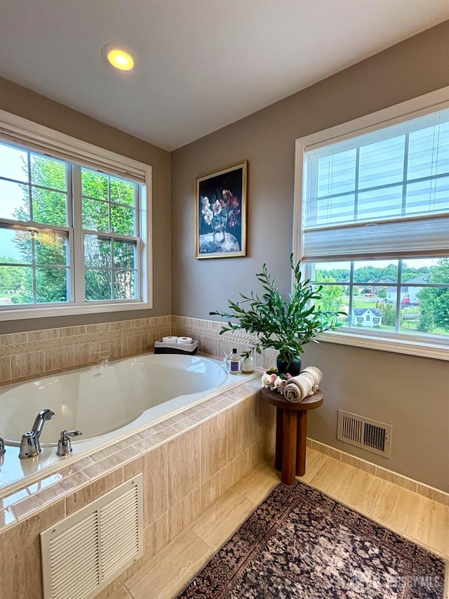 29 Mitchell Dr, Monroe, NJ 08831 - bathroom with a garden tub and recessed lighting