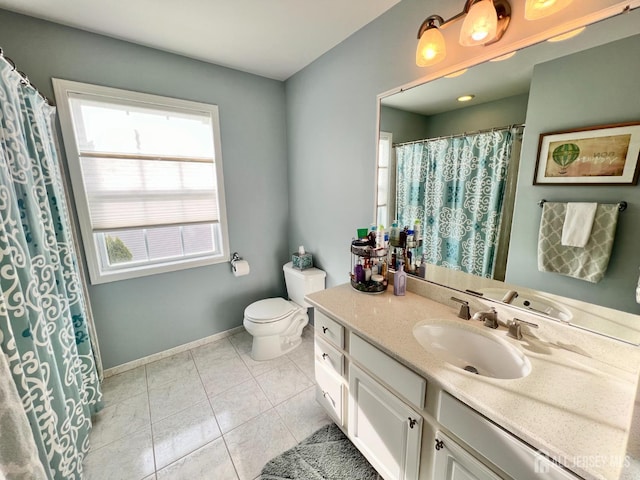 29 Mitchell Dr, Monroe, NJ 08831 - full bath featuring vanity, healthy amount of natural light, tile patterned flooring, and curtained shower