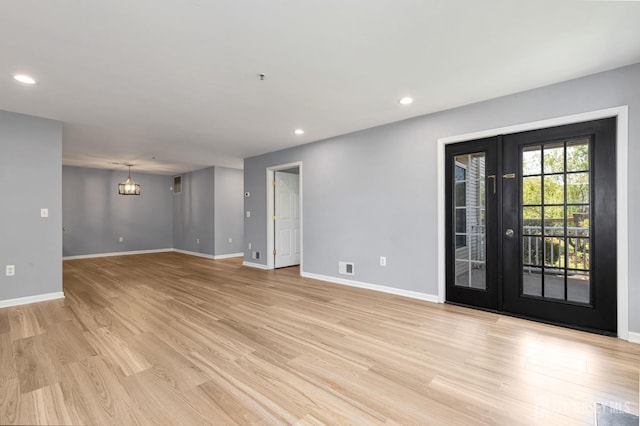 1 Lackland Ave, Piscataway, NJ 08854 - spare room with recessed lighting and light wood-style flooring