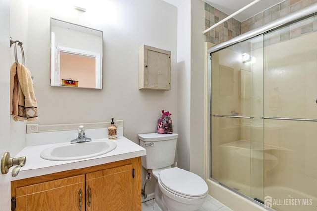 183 Driscoll Ct, Franklin Twsp, NJ 08873 - full bathroom featuring an enclosed shower and vanity
