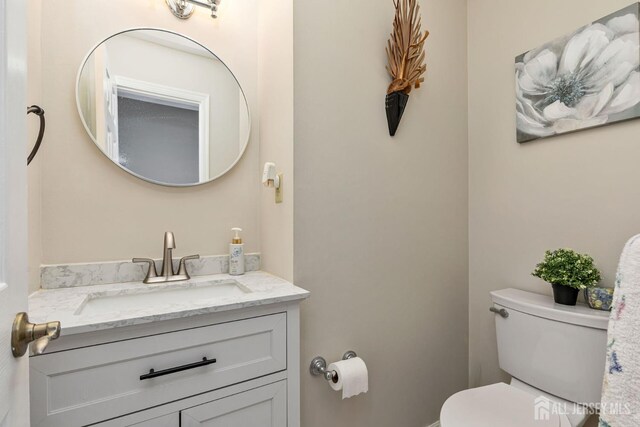 183 Driscoll Ct, Franklin Twsp, NJ 08873 - bathroom featuring toilet and vanity