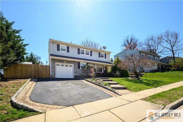 7 Hollywood St, South River, NJ 08882 - traditional-style house with driveway and a garage