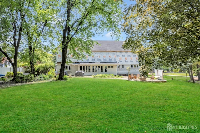 1595 Amwell Rd, Franklin Twsp, NJ 08873 - rear view of house featuring a patio area