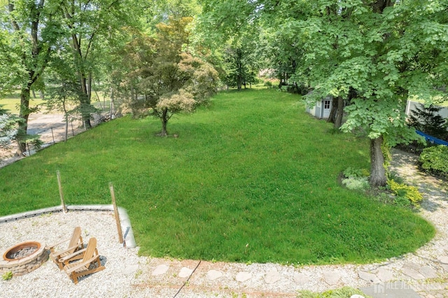 1595 Amwell Rd, Franklin Twsp, NJ 08873 - view of yard with an outbuilding
