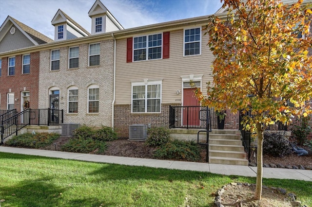 2206 Stelmaszek Rd, Sayreville, NJ 08859 - view of property with brick siding and a front lawn