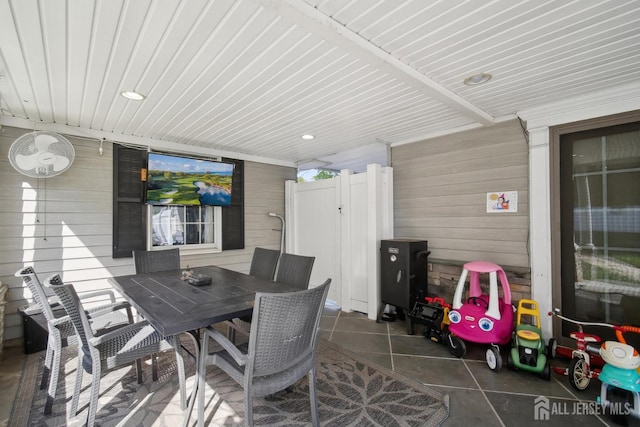 51 Greenbrook Rd, Middlesex, NJ 08846 - view of patio with outdoor dining area