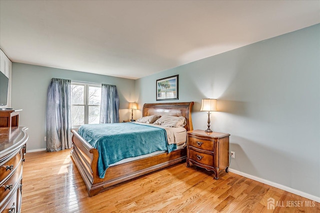 21 Stonewall Dr, Edison, NJ 08820 - bedroom with baseboards and light wood-style floors