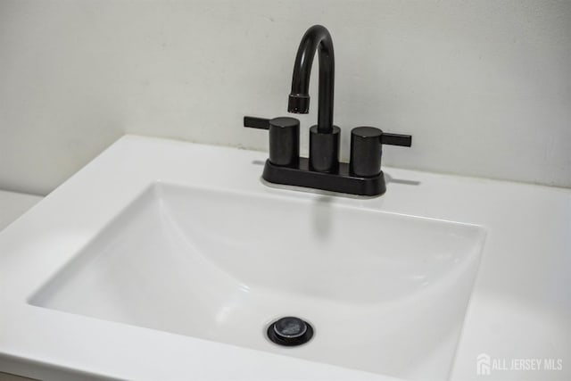 details featuring a sink