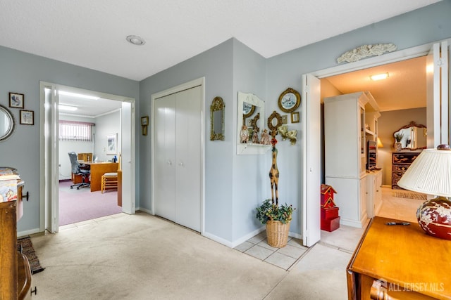 152 Chatham Dr Unit A, Monroe, NJ 08831 - entryway featuring light colored carpet and baseboards