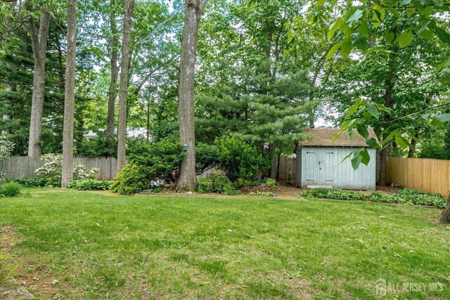 4 Bodnarik Rd, Edison, NJ 08837 - view of yard with a storage unit