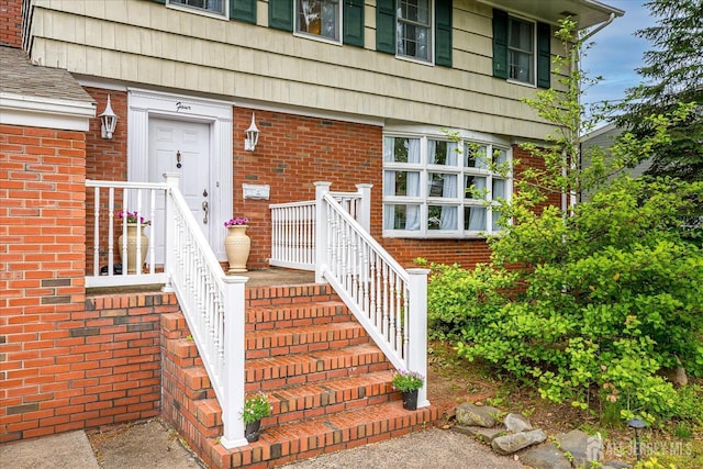 4 Bodnarik Rd, Edison, NJ 08837 - entrance to property with brick siding