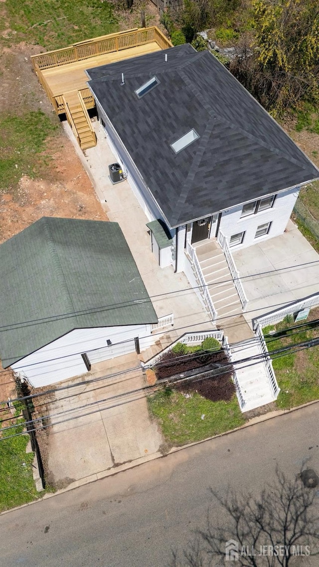 aerial view