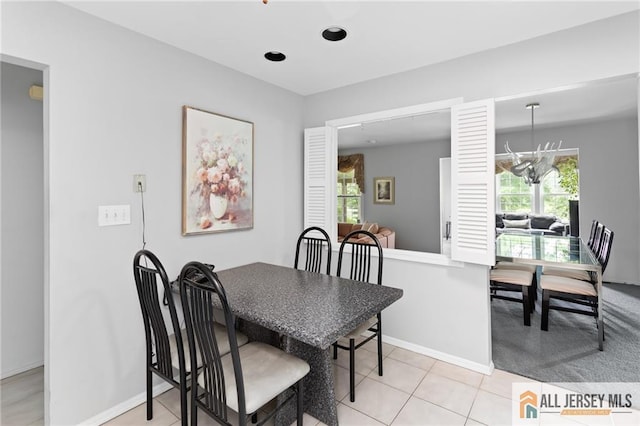 29 Ethan Allen Dr Unit B, Monroe, NJ 08831 - dining space with baseboards and light tile patterned flooring