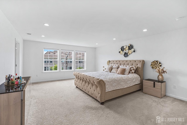 18 Larkspur Ln, Monroe, NJ 08831 - bedroom featuring light colored carpet and recessed lighting