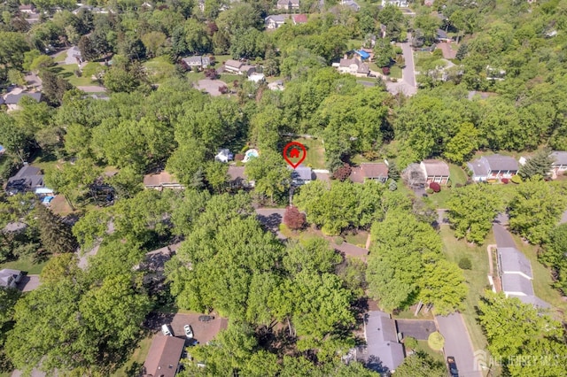 view of property location with nearby suburban area