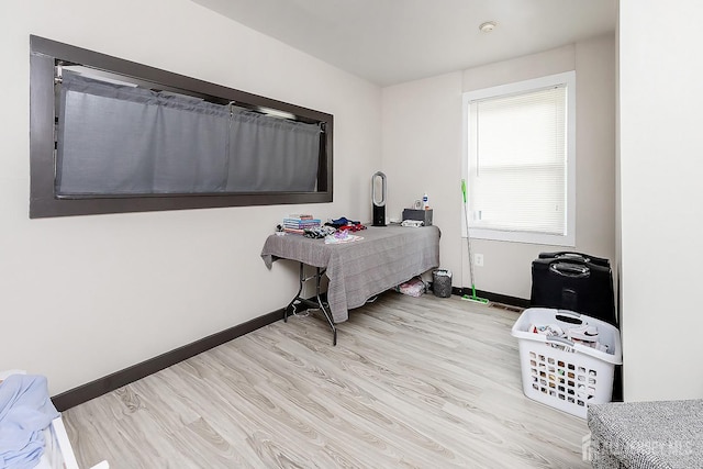 234 W Church St, Gloucester Twp, NJ 08012 - bedroom with baseboards and wood finished floors