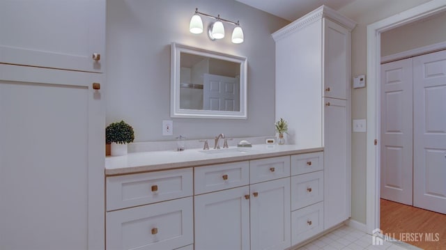 741-B Nautilus Ct Unit B, Monroe, NJ 08831 - bathroom with vanity and tile patterned floors