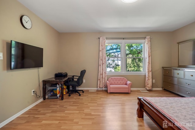 58 La Rue Ln, East Brunswick, NJ 08816 - bedroom with light wood-type flooring and baseboards