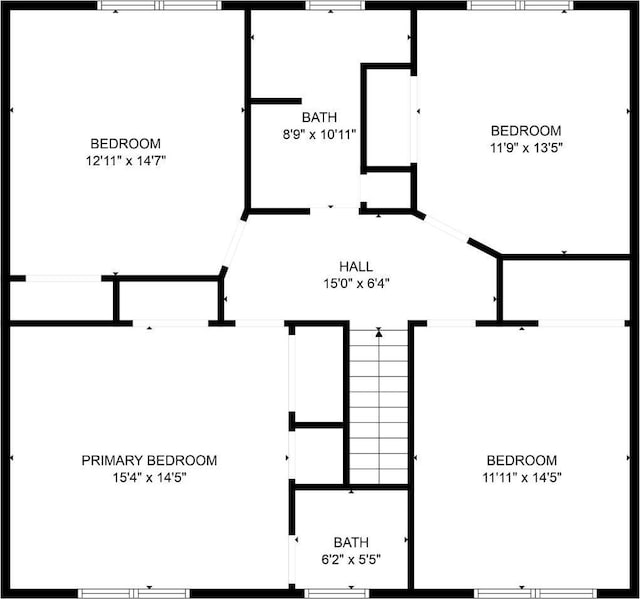 136 Carroll Ave, Woodbridge Proper, NJ 07095 - view of home floor plan