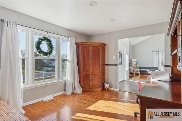 321 Snowgoose Ln, Harrison, NJ 08062 - office space with light wood-type flooring and baseboards