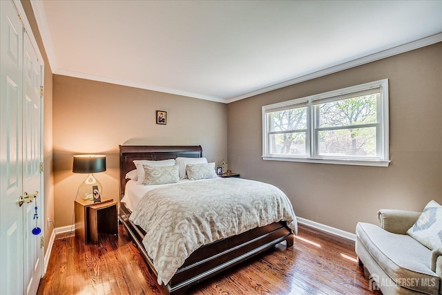4 Hollis Rd, East Brunswick, NJ 08816 - bedroom with crown molding and wood finished floors