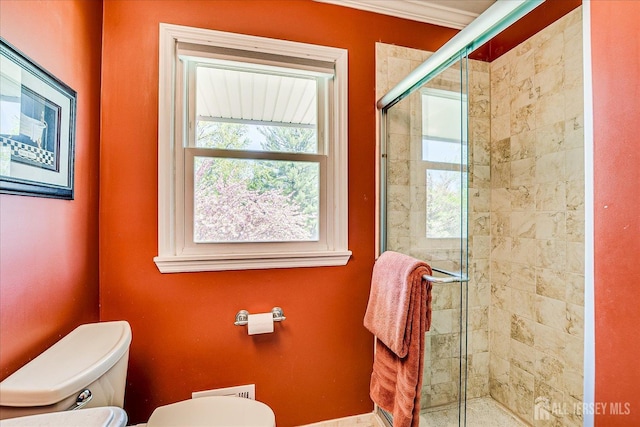 4 Hollis Rd, East Brunswick, NJ 08816 - full bathroom with toilet and a stall shower