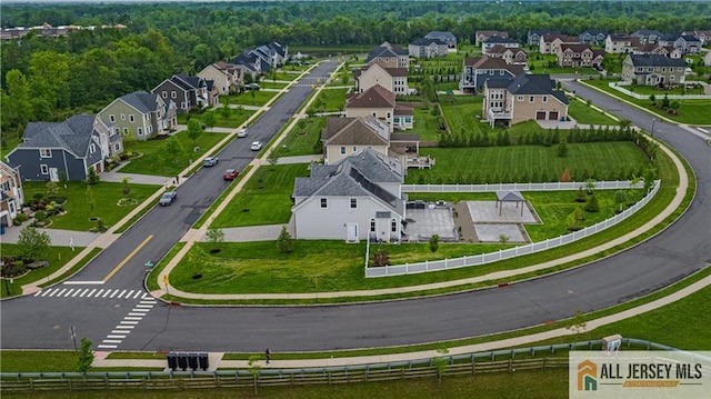 153 Scarborough Rd, Montgomery, NJ 08502 - aerial perspective of suburban area