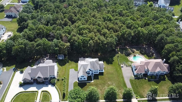 13 Carnegie St, Monroe, NJ 08831 - aerial view of residential area with a pool area