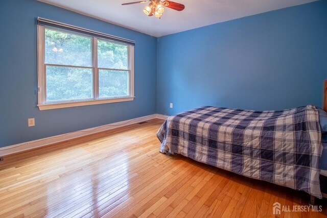 13 Carnegie St, Monroe, NJ 08831 - bedroom featuring wood-type flooring and ceiling fan