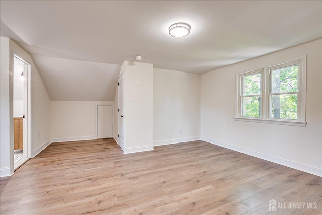 160 Academy St, South Orange Village, NJ 07079 - additional living space with light wood finished floors and lofted ceiling