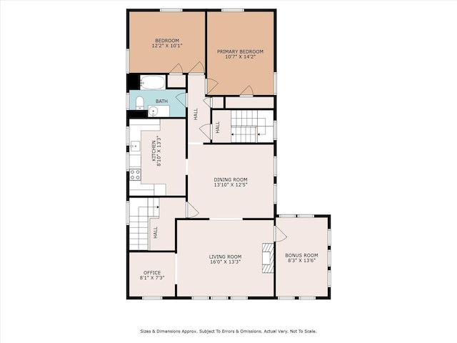 160 Academy St, South Orange Village, NJ 07079 - view of floor plan / room layout
