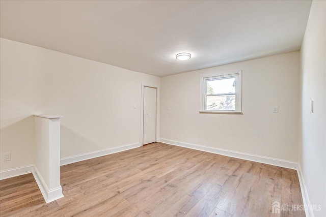 160 Academy St, South Orange Village, NJ 07079 - spare room featuring light wood finished floors and baseboards