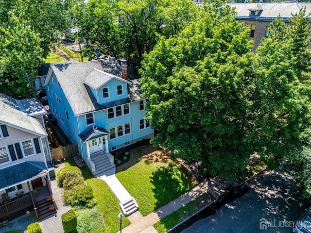 160 Academy St, South Orange Village, NJ 07079 - bird's eye view
