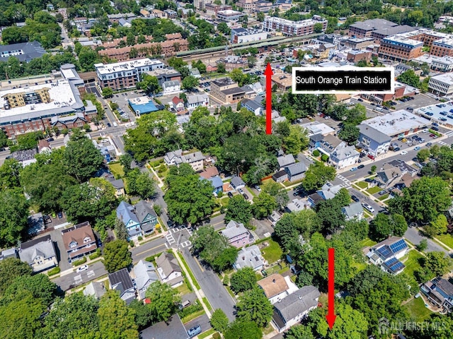 160 Academy St, South Orange Village, NJ 07079 - aerial view of property and surrounding area