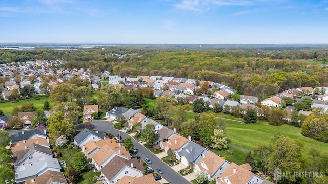 27 Dawson Ln, Monroe, NJ 08831 - aerial view of property's location with nearby suburban area and a heavily wooded area
